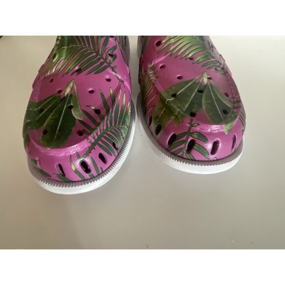 Sperry Too Sider shoes women Pink With Palm Trees Size 9 - Picture 4 of 6